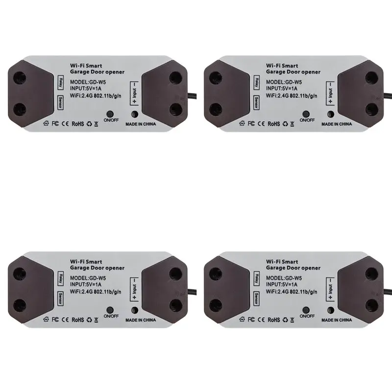 B29C-4X Ewelink Wifi Smart Garage Door Opener Switch Garage Door Controller APP Remote Control No Hub Require