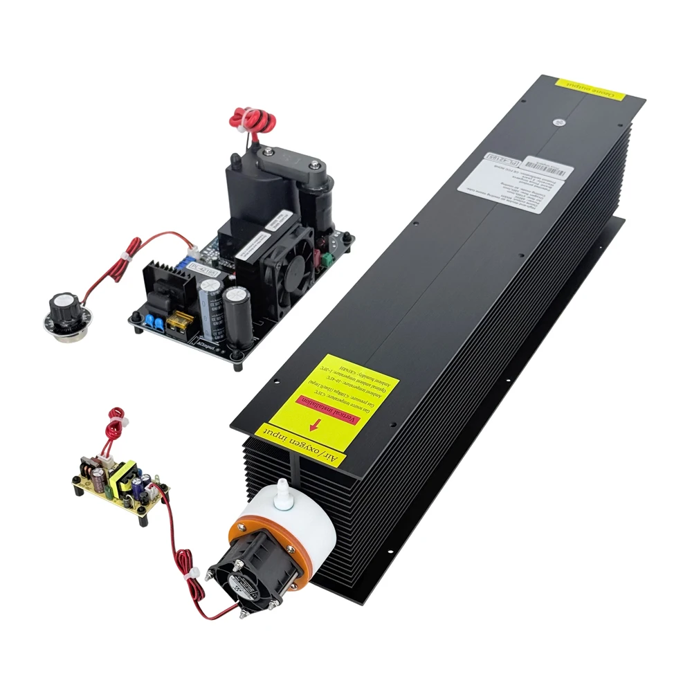 High-end 50g/h 60g/h 450w Adjustable Double Air Cooling Ozone Generator Kit Ozone Generator Manufacturer