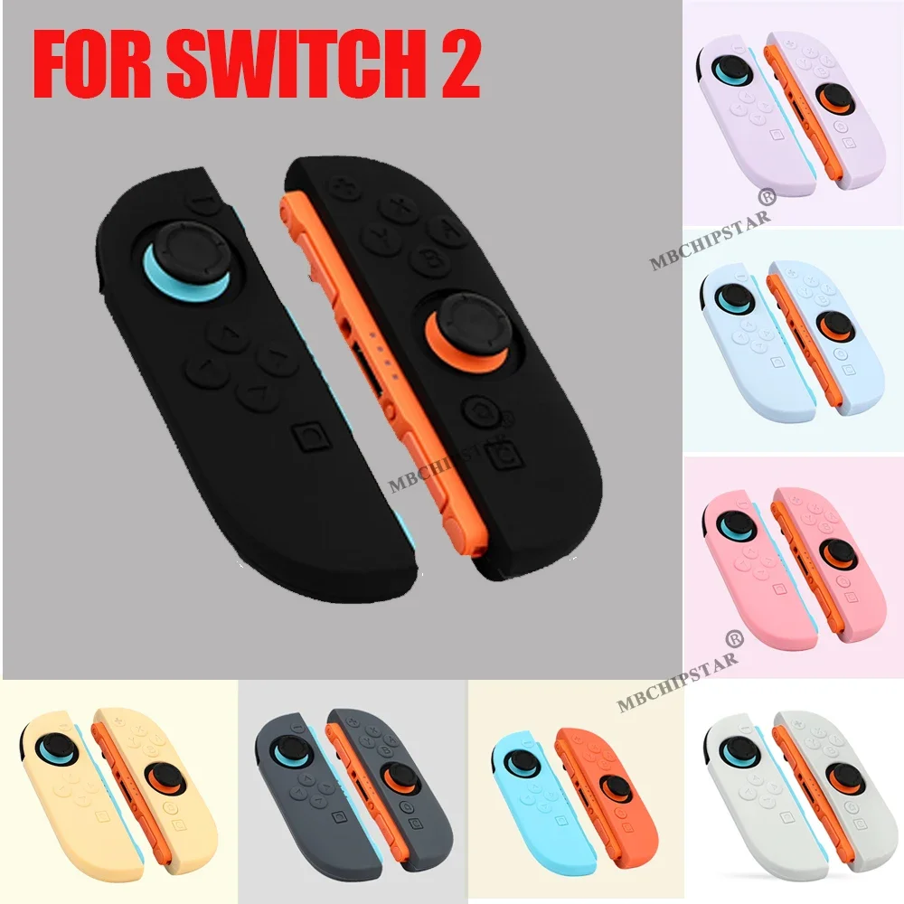 Für Switch 2 Joycon Zubehör Game Protection Case Cover für NS Switch 2 Game Handle Case Thumb-Stick Grip Cap