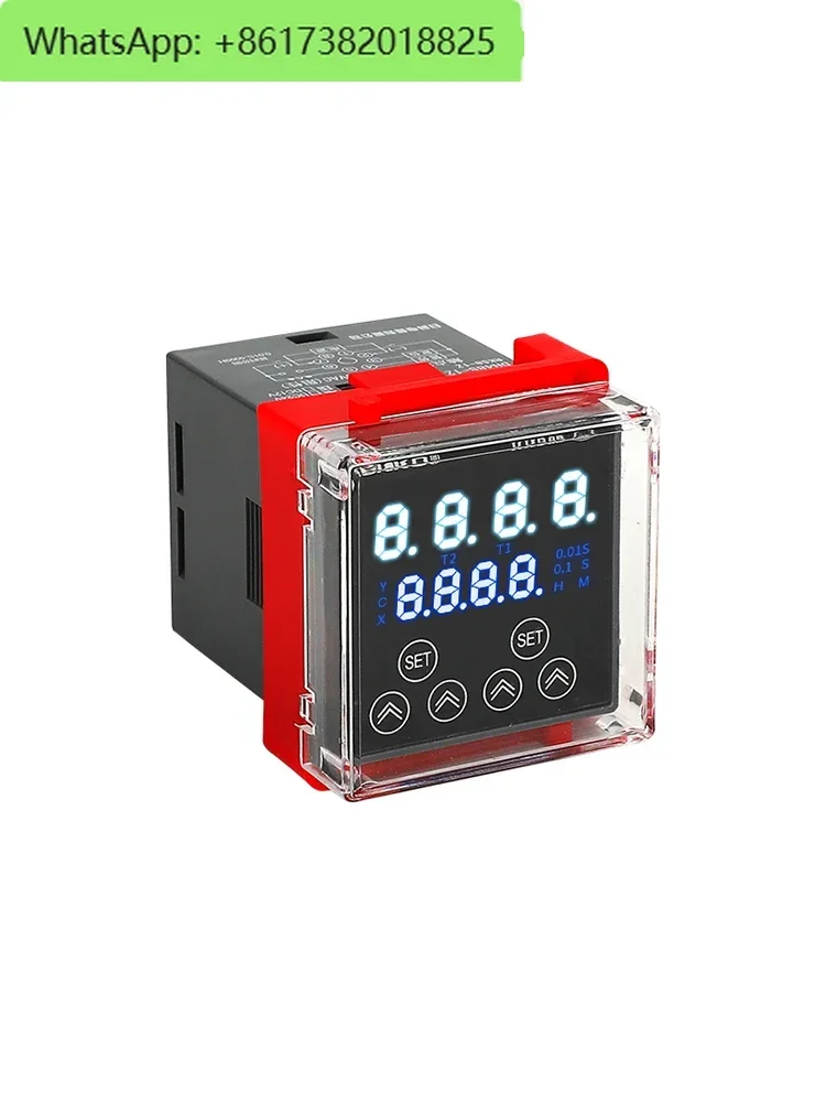 

Цифровое реле времени DH48S-S, интеллектуальное реле с задержкой бесконечной цикла, контроллер 220 В, 24 В