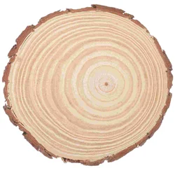 Wood Wooden Unfinished Coasters Centerpiece Circles Slices Decor Craft Round Centerpieces Diy Rounds Cutout Blank Stand Cake