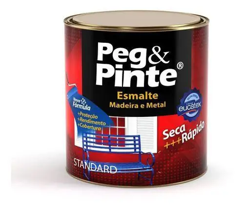 SYNTHETIC ENAMELLET STANDARD 900ML GREY MEDIO PEG & PINTE