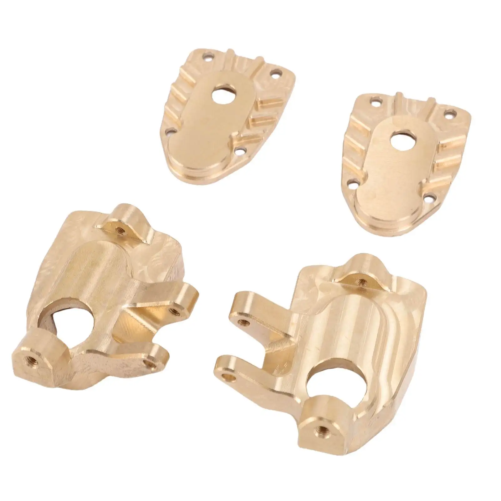 1 Pair Steering Cups Replacement for Axial Gilamon 1/8 Scale RC Car Brass Steering Cup Components RC Steering Cup Components