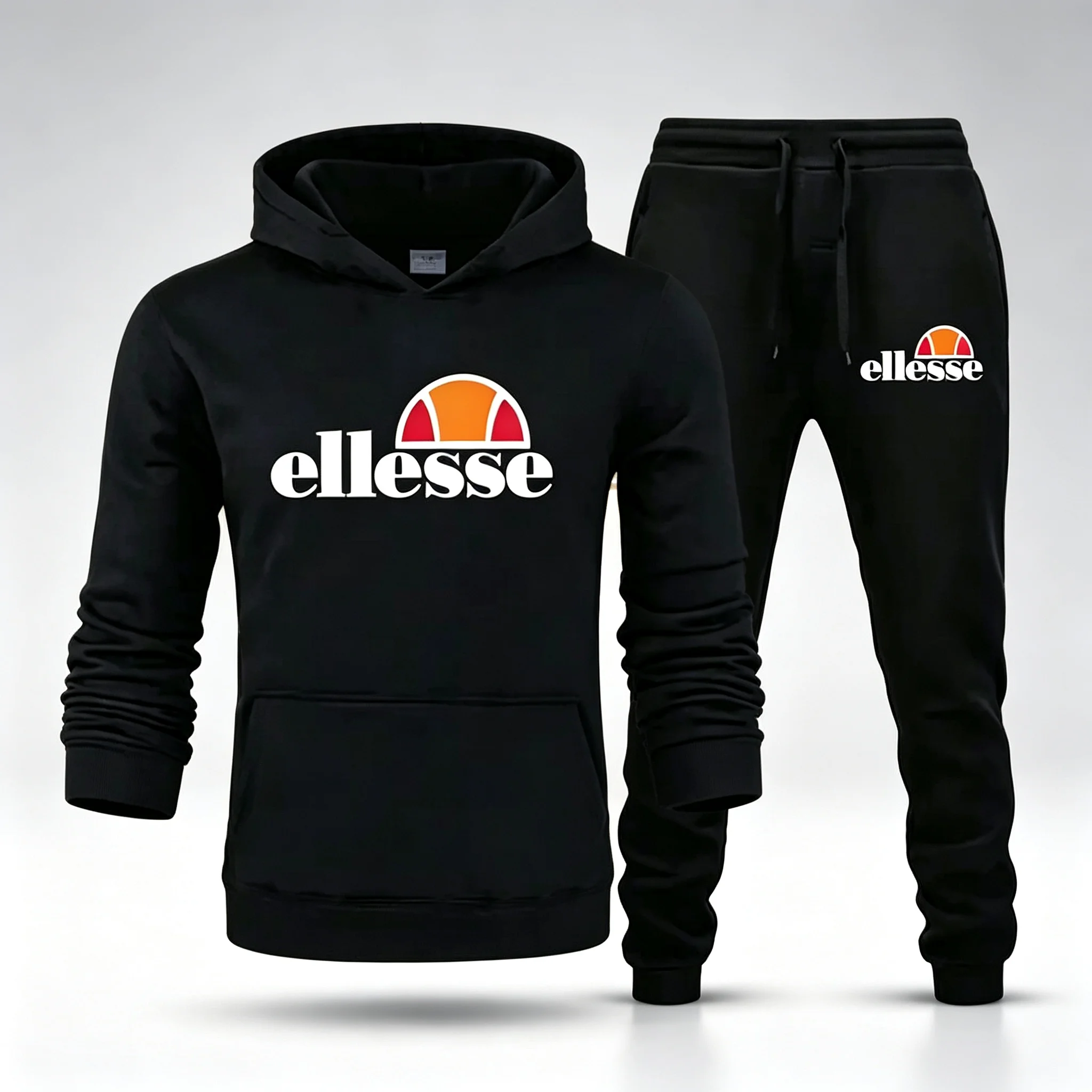 Winter Clothing Affordable - Men's two-piece hooded sweatshirt + jogging