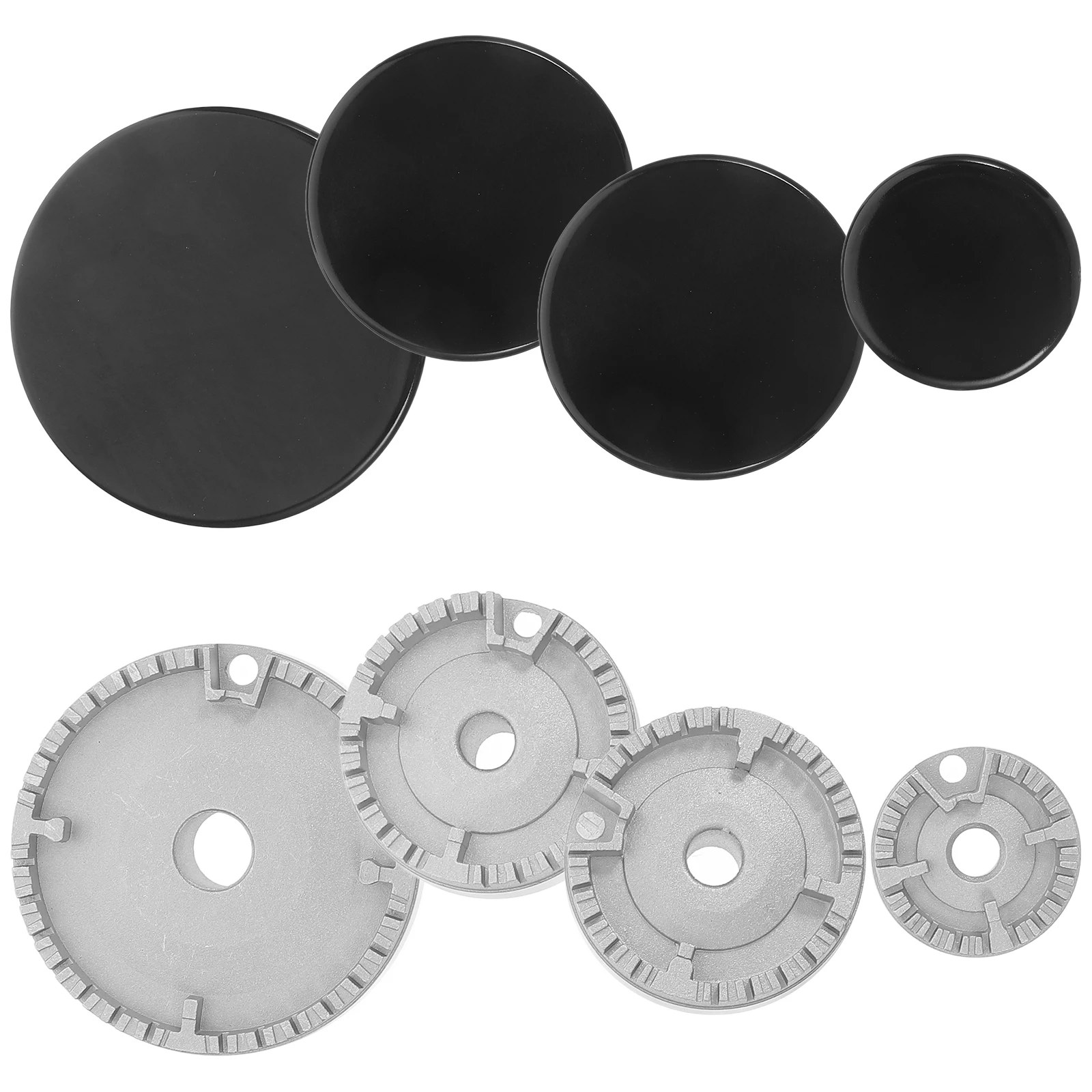 

Stove Accessories Gas Burner Heads Replacement Parts Small Household Aluminum Cap Durable Universal Easy Install Smooth