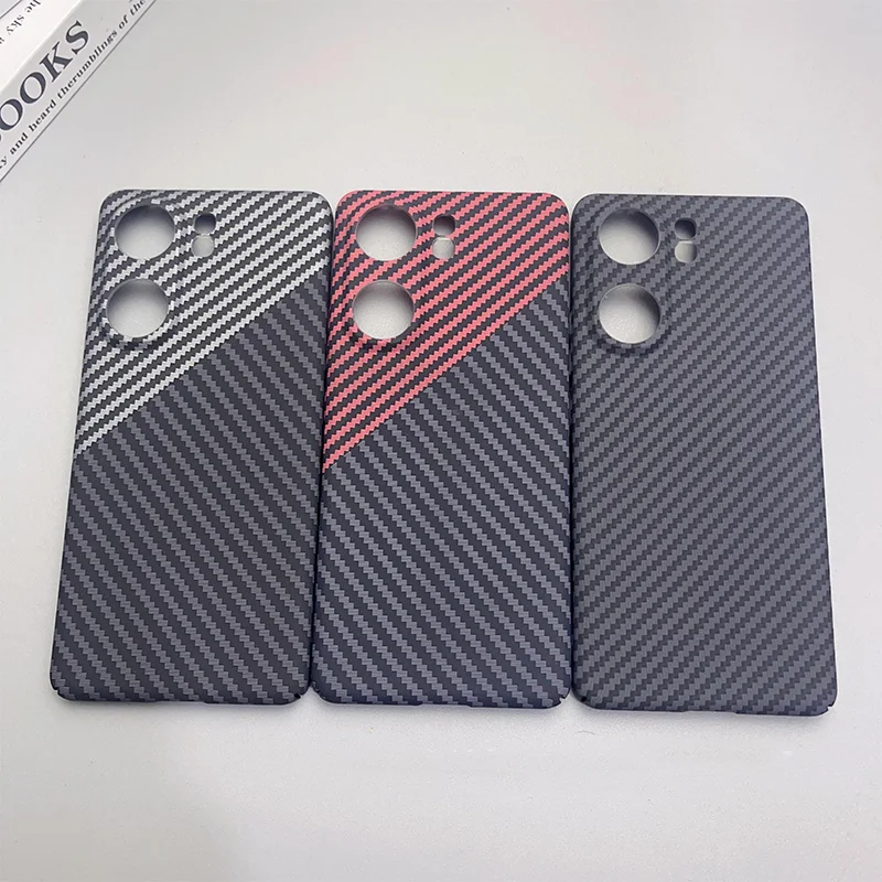 Cover For Vivo IQOO Neo 9 Case PC Carbon Fiber Texture Pattern Matte Hard Phone Case For Iqoo Neo9 Pro 5G Slim Thin Shell Bumper