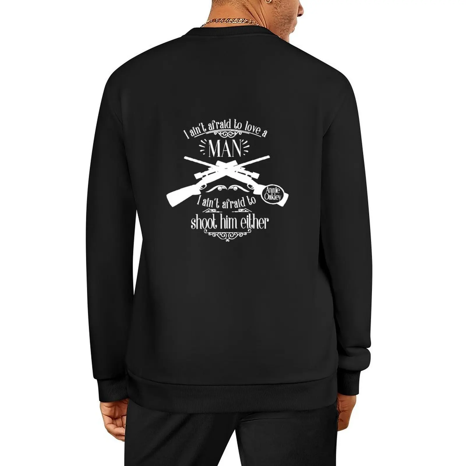 

Annie Oakley-1899 Pullover japanese style fashion men men's clothes tracksuit men new in sweatshirts