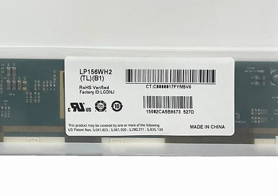 LP156WH2-TLB1 LP156WH2-TLA1 N156B6-L0A B156XW02 V.2 V.6 LP156WH4-TLN1 N156BGE-L21 LTN156AT05 Laptop LCD Screen 1366*768 40 Pins