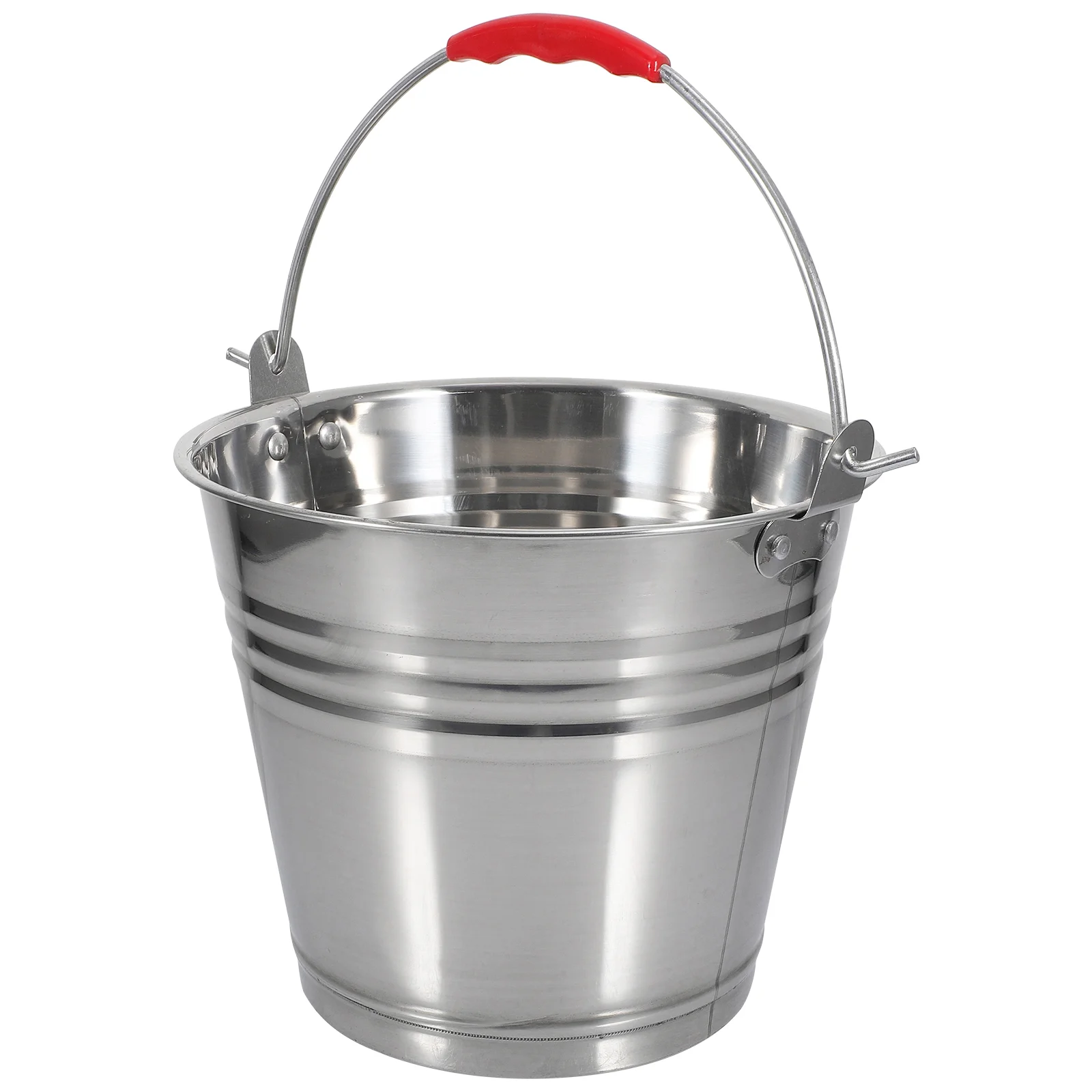 

Stainless Steel Bucket Beverages Multipurpose for Home Vase Thickened Milk Container Farm Plastic Baby Water Holder