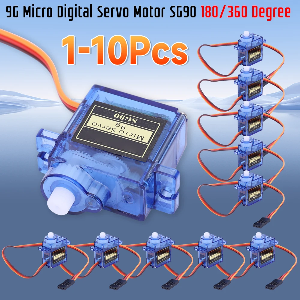 1-10PCS SG90 9G Mic…