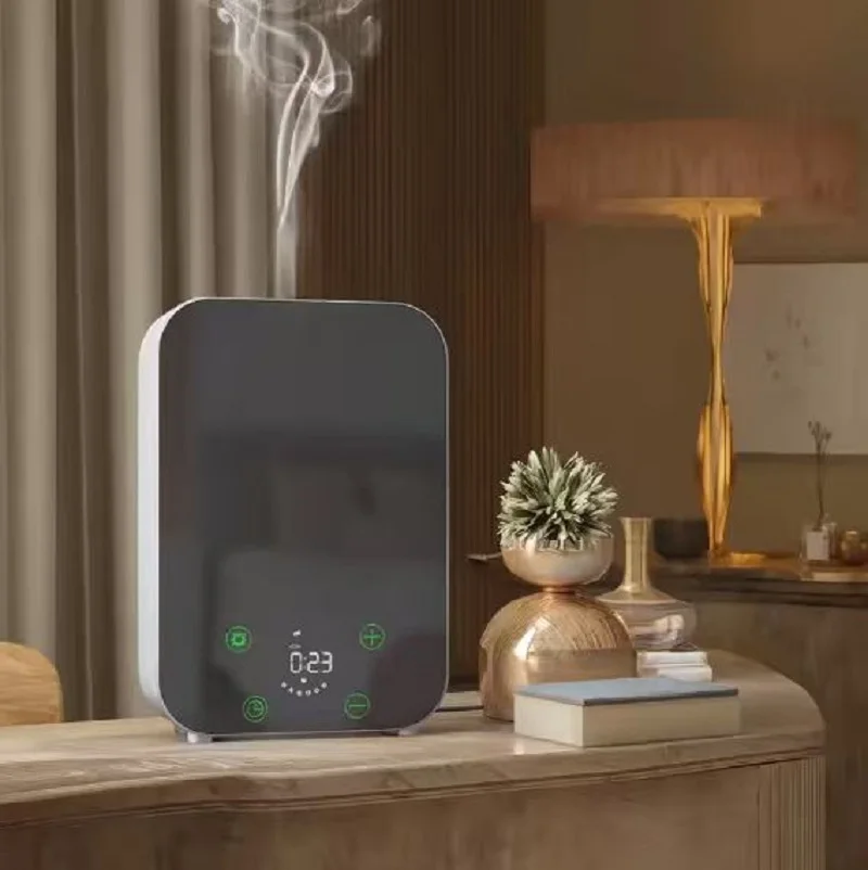 

Настенный умный аромадиффузор с сенсорным управлением, зеркальным дизайном, безводный, для эфирных масел, с таймером