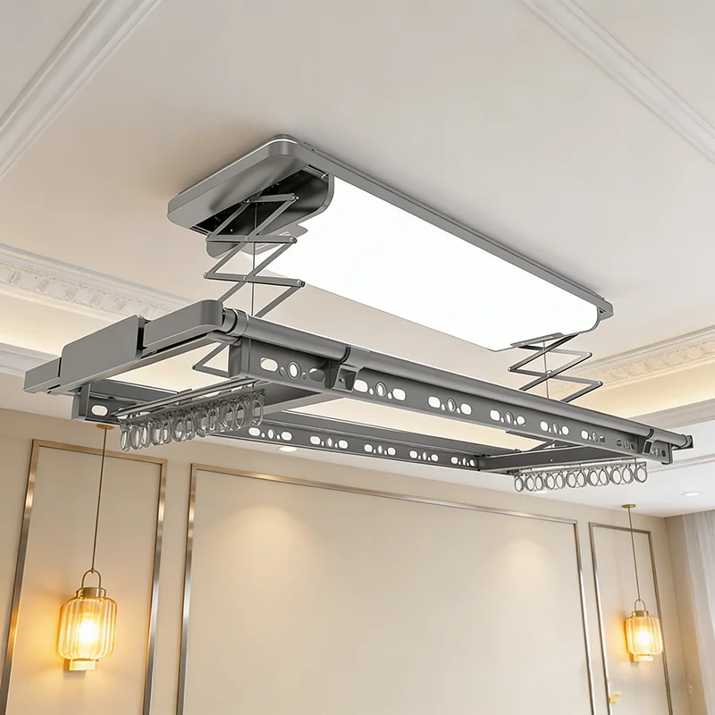 

Оптимальная компактная умная сушилка для белья с LED-подсветкой для небольших домохозяйств