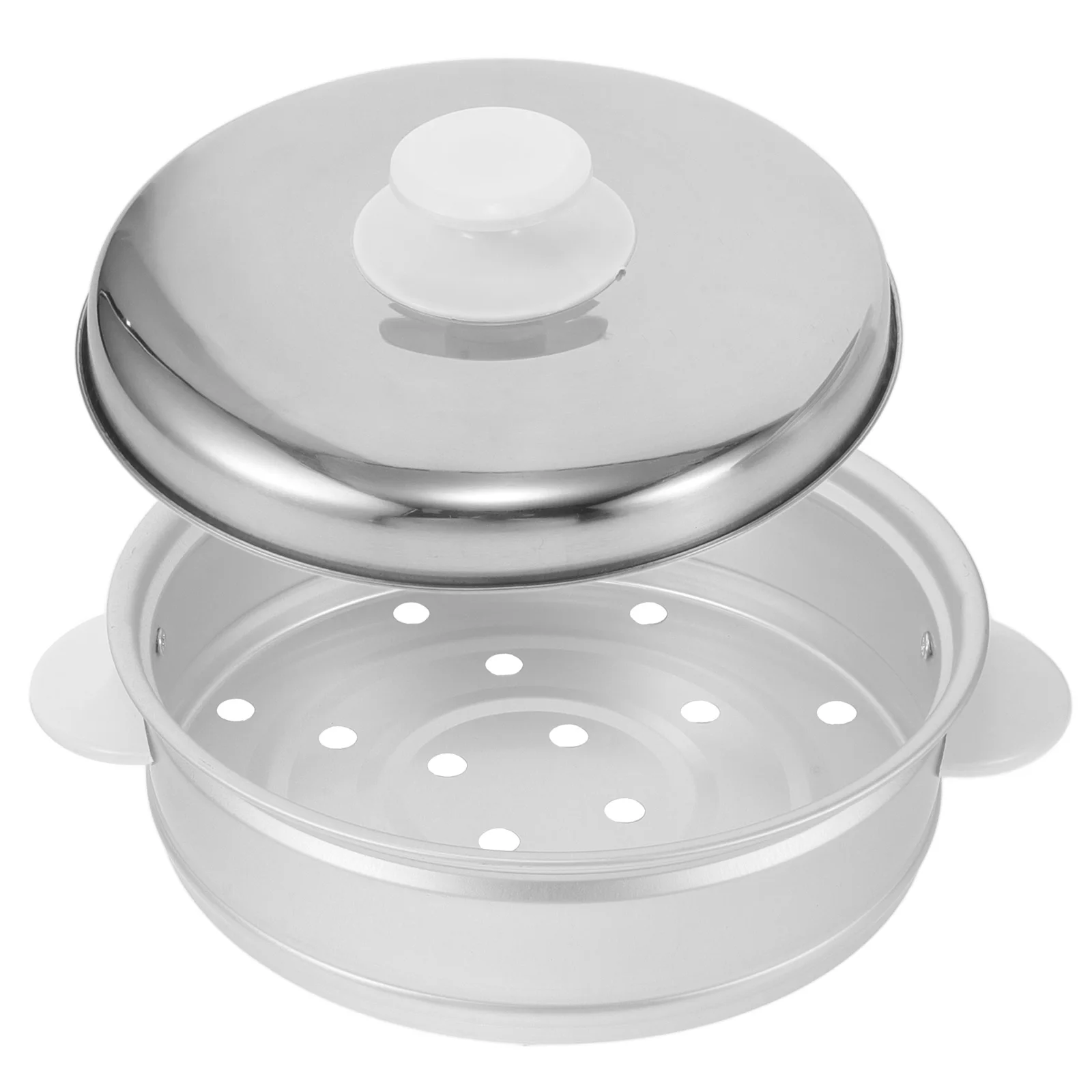 

1Set Aluminum Steaming Basket Set Classic Design for Rice Cooker Easy Install Reusable Kitchen Gadget Vegetable Steam Basket