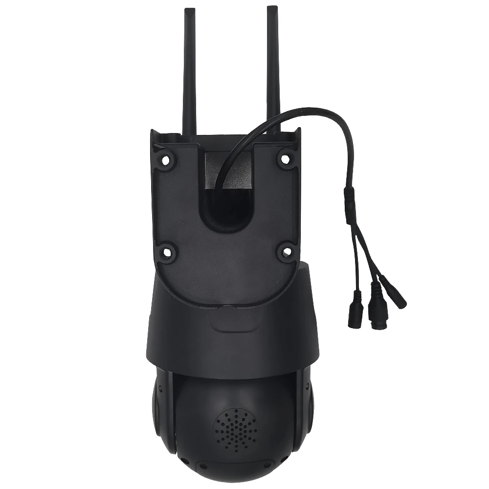 Topodome 5MP/8MP WiFi/4G TF Card Voice Intercom Humanoid Tracking Red/Blue Light Alert 30X Optical Zoom All Metal PTZ IP Camera