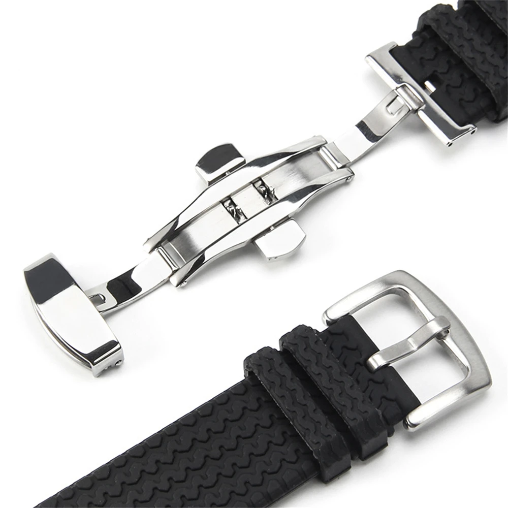 Ремешок силиконовый для часов, 21 мм, 23 мм, для классических гоночных часов, серий 168511-30013015, сменный спортивный ремешок для наручных часов