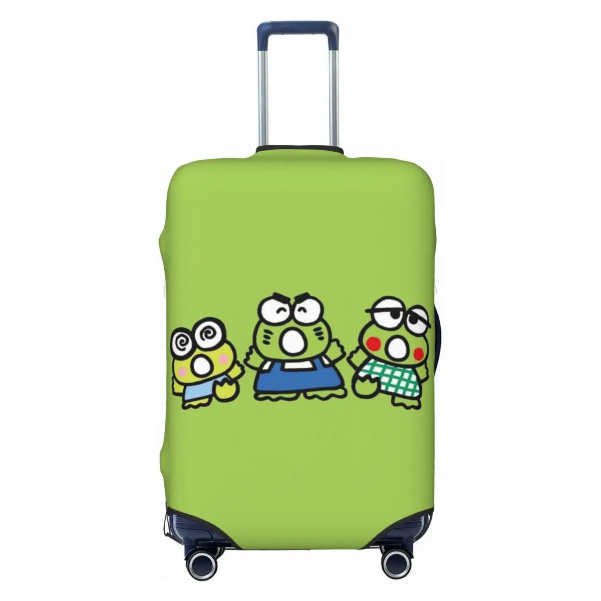 

Custom KeroKeroKeroppi Cartoon Luggage Cover Protector Fashion Travel Suitcase Protective Cover for 18-32 Inch