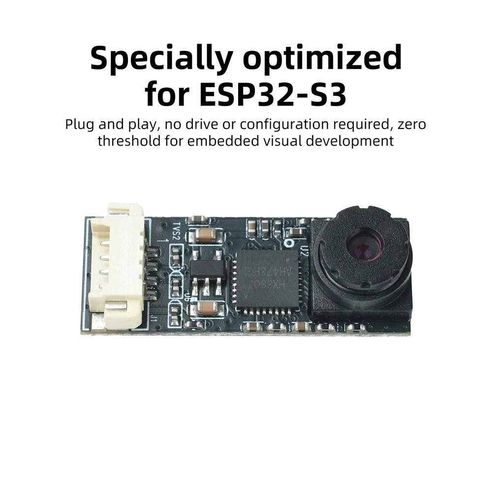 USB-Typ-C-Kameramodul für ESP32-S3 Entwicklungsboard, unterstützt Windows- und Android-Systeme, 65 Grad, Ersatz für OV2640/OV3660 – Detail 3