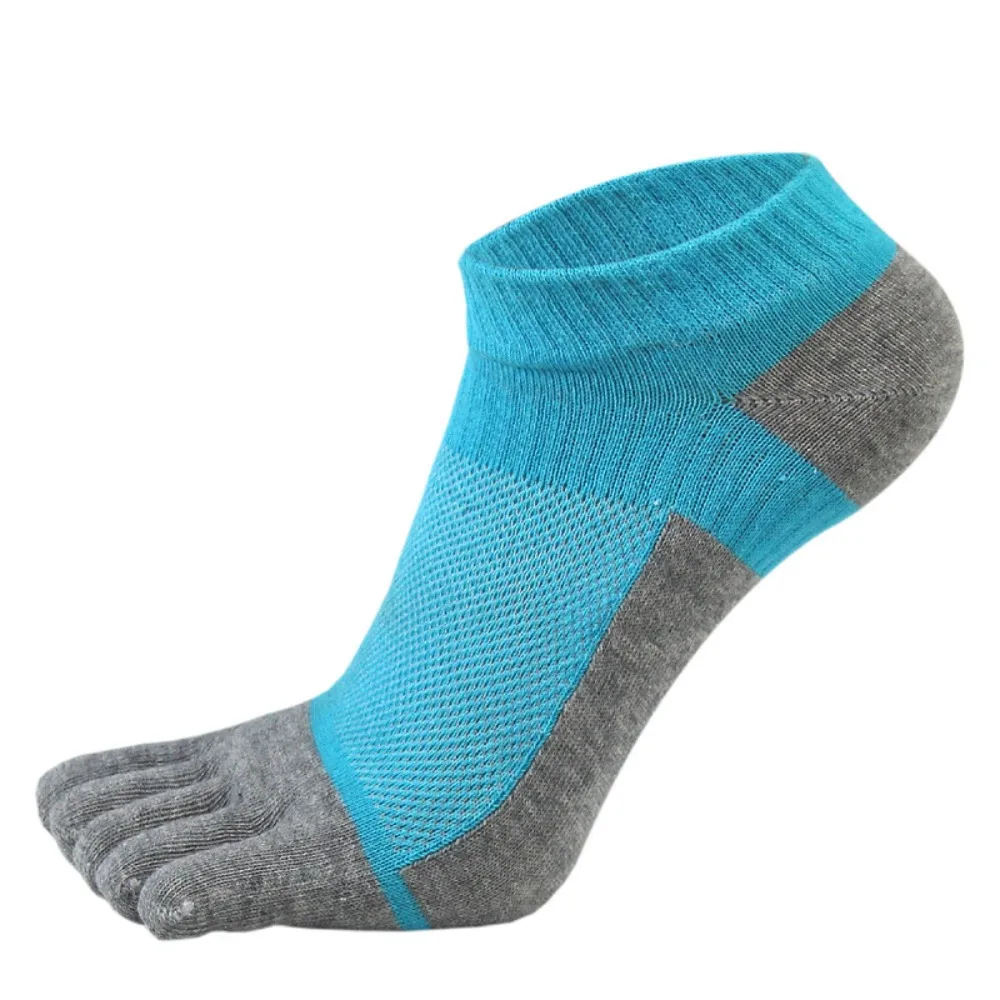 Spring Summer Sports Anti Friction Shaping Socks Comfortable Ankle Socks No Show Ankle Socks Men's Socks Five Finger Socks