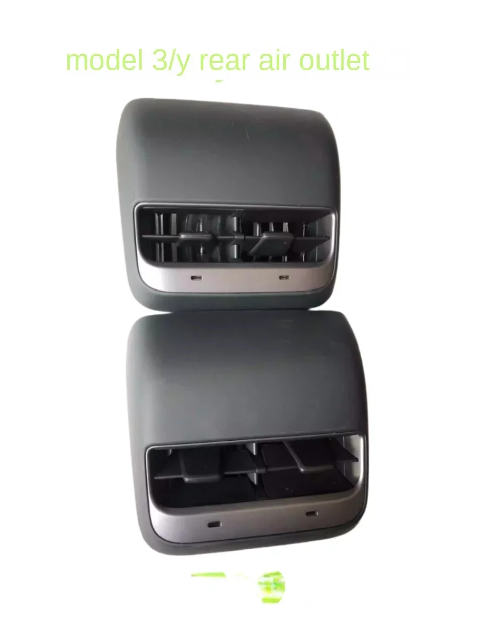 

It is suitable for Tesla Model 3Modely rear air conditioning vents, rear middle console charging panel