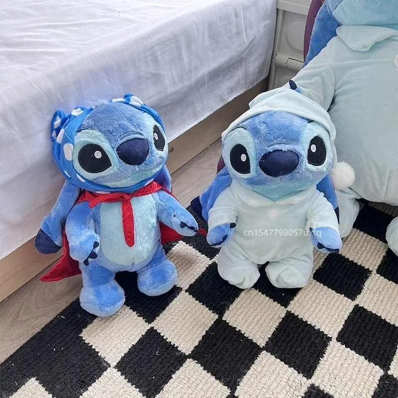 

Lovely Superman Stitch Plushies Cute Cartoon Stuffed Anime Lilo Stitch Stuffed Sleepwear Stitch Doll Cute Stitch Plush Toy Gift