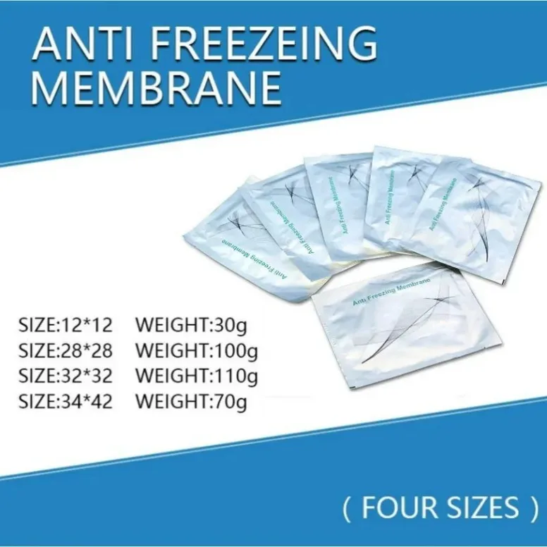 

Anti-Freezeing Membrane 28*28 34*42Cm Anti Freezeing Anti-Cryo Cryotherapy Anti Freeze Anti-Freeze Cryo Cool Pads