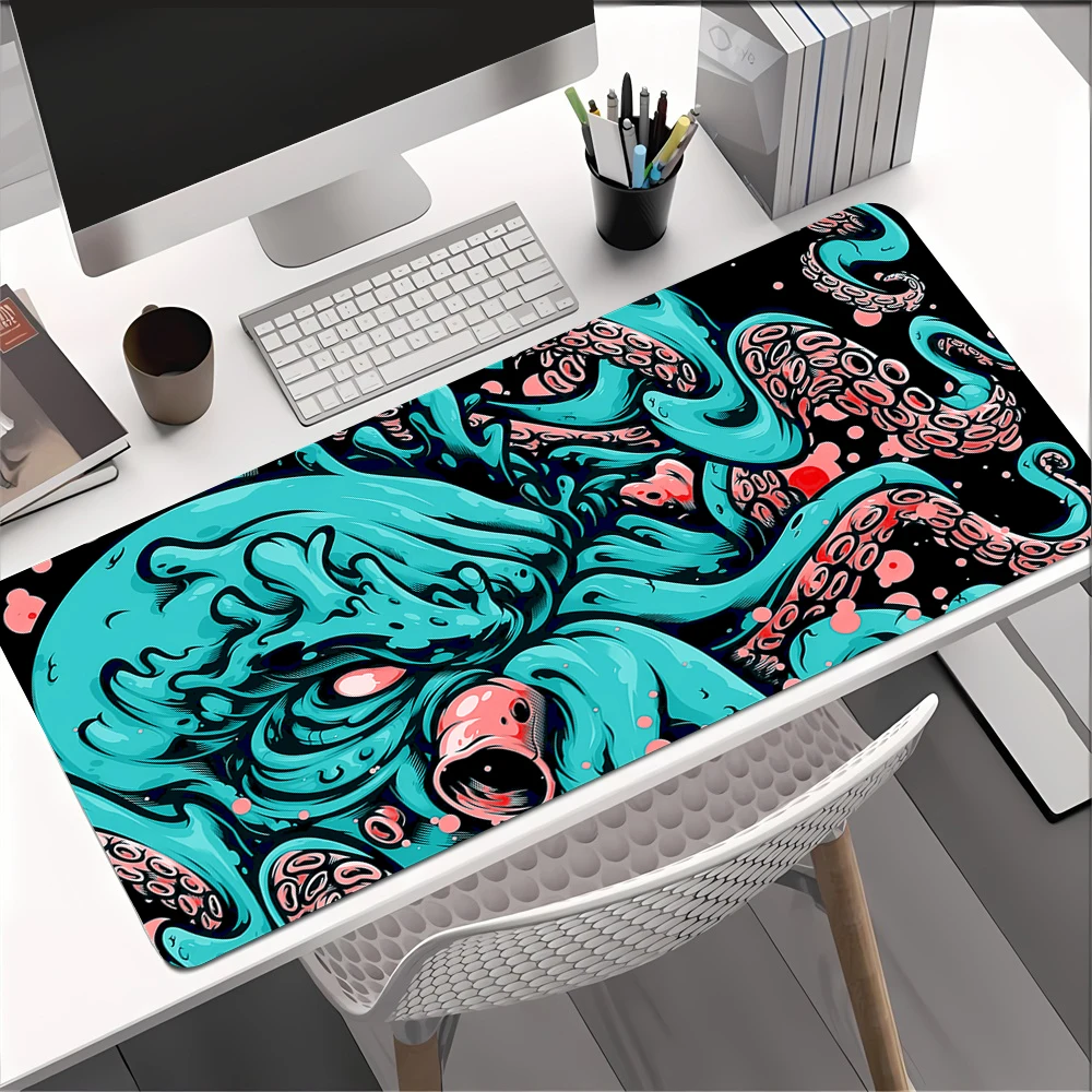 XXL Octopus Monster Muismat Groot formaat Gamer-toetsenbord Bureaumatten Computertafel Gamingmat Uitgebreide muismat Kantooraccessoires