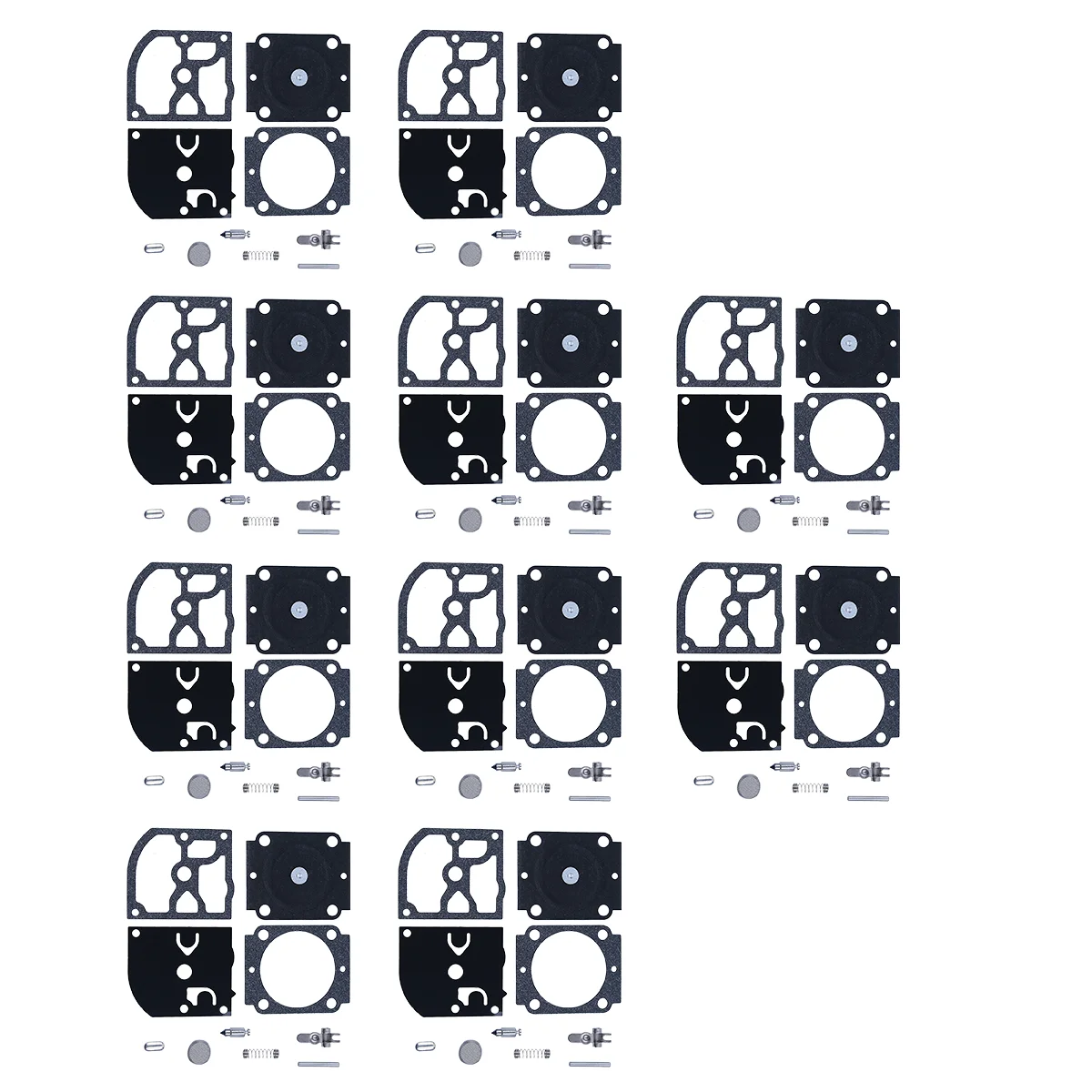 Carburetor Repair Kits For Stihl BG66 BG86 Zama RB-155 RB-164 GND88 C1M141 A-C, C1M142 A-C, C1M144 A Chainsaws Blowers