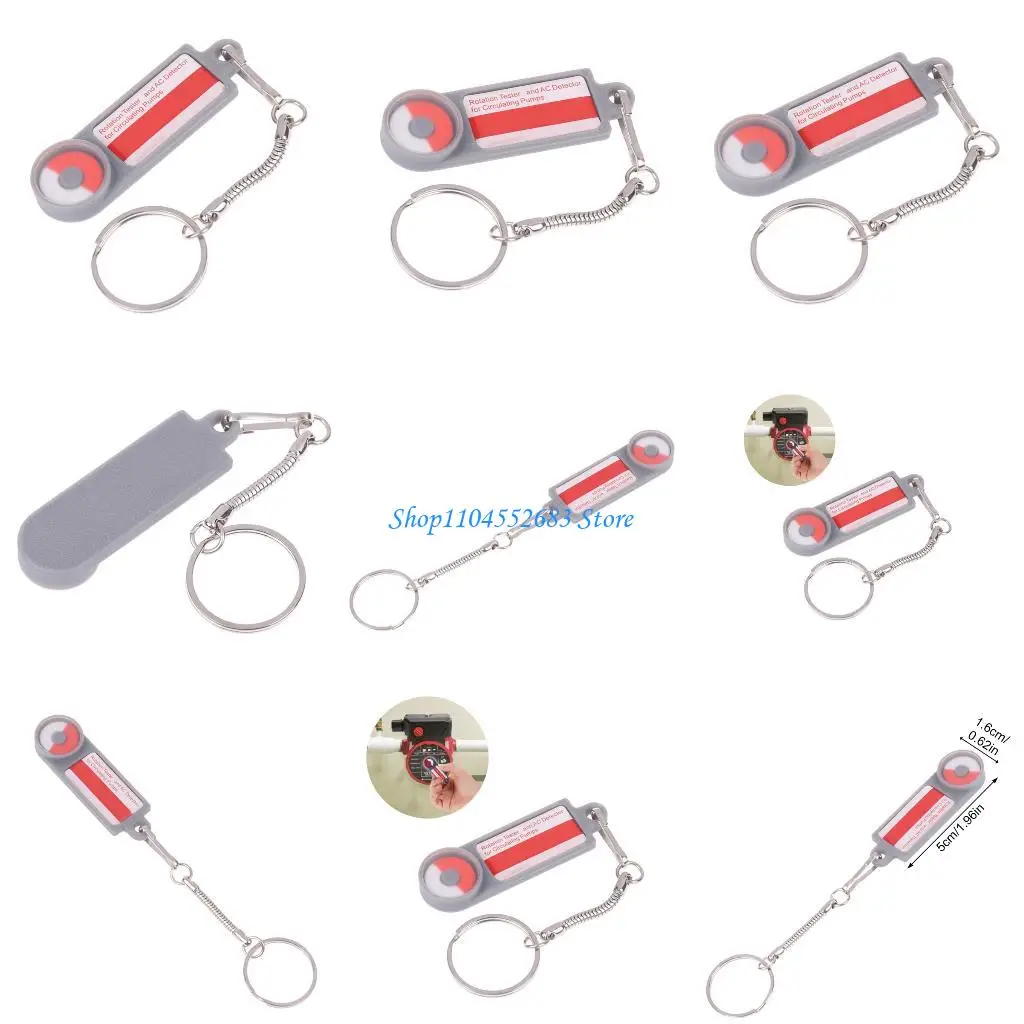 

Y6GD Heating Diagnostic Tool Electromagnetic Valves Tester With Visual Rotation Portable Keyring Size Portable