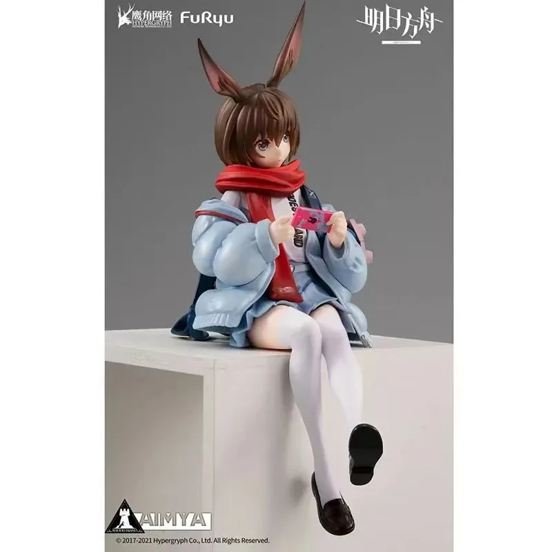 Auf Lager Taito Original Arknights Amiya mit Bade bekleidung 18cm Modell Puppen Figuren Action figur Sammler Spielzeug Geschenke