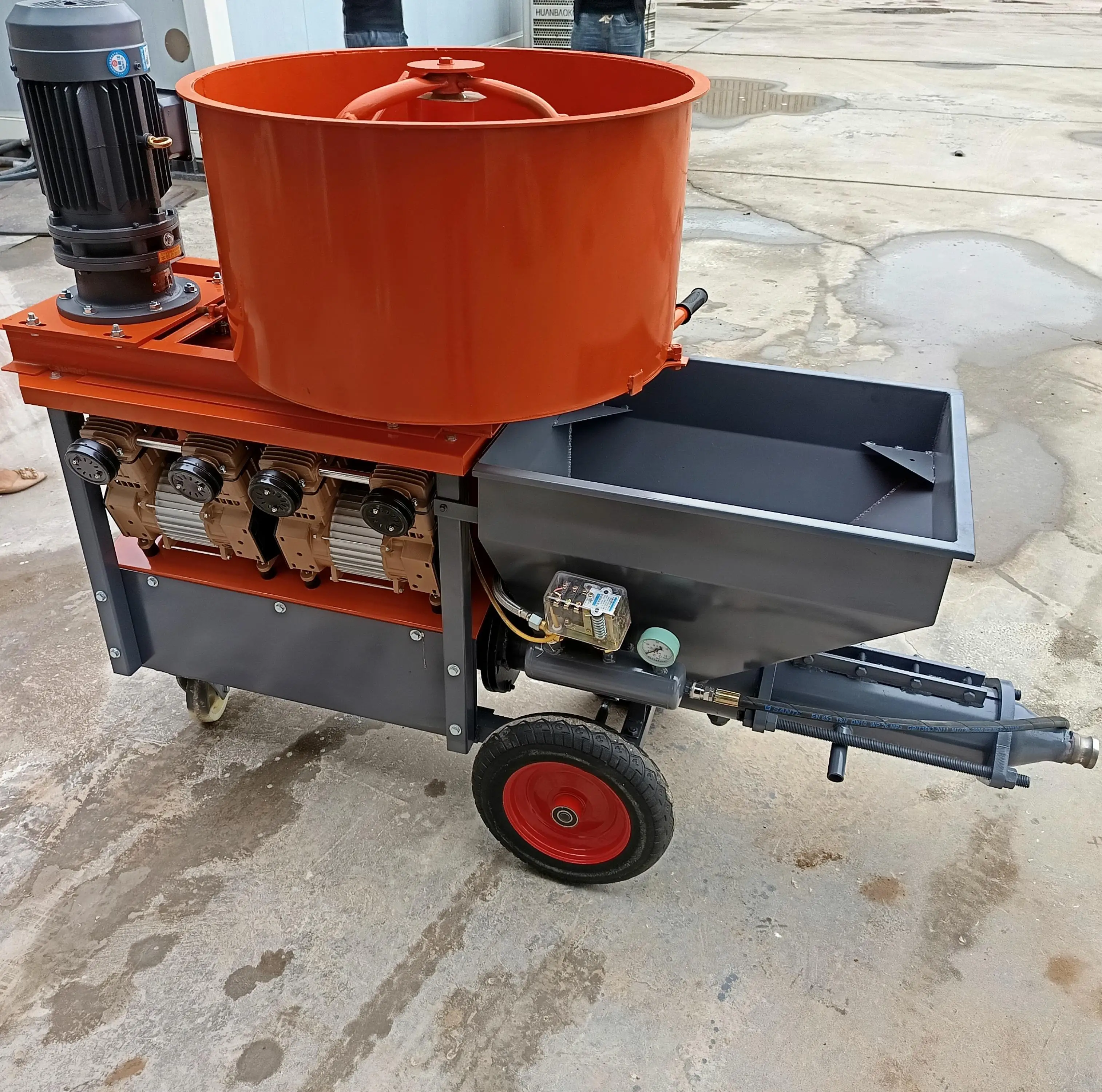 New Automatic  Manufacturers Cement Mortar Spraying Machine Mortar Machine 711