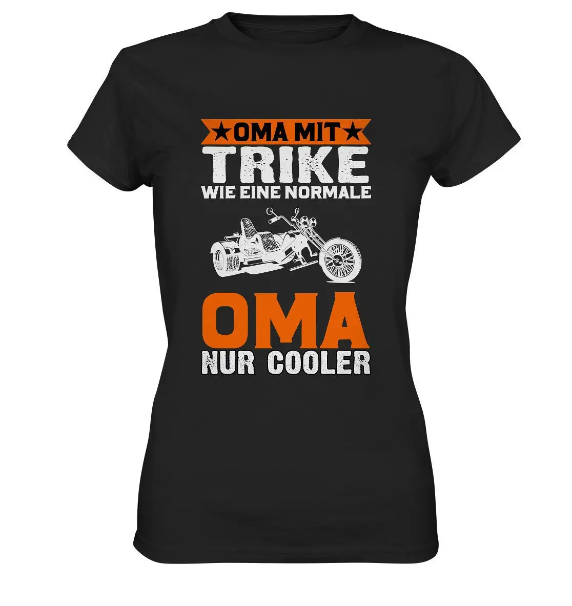 Trike Grandma Triker Biker Trikerin T Shirt