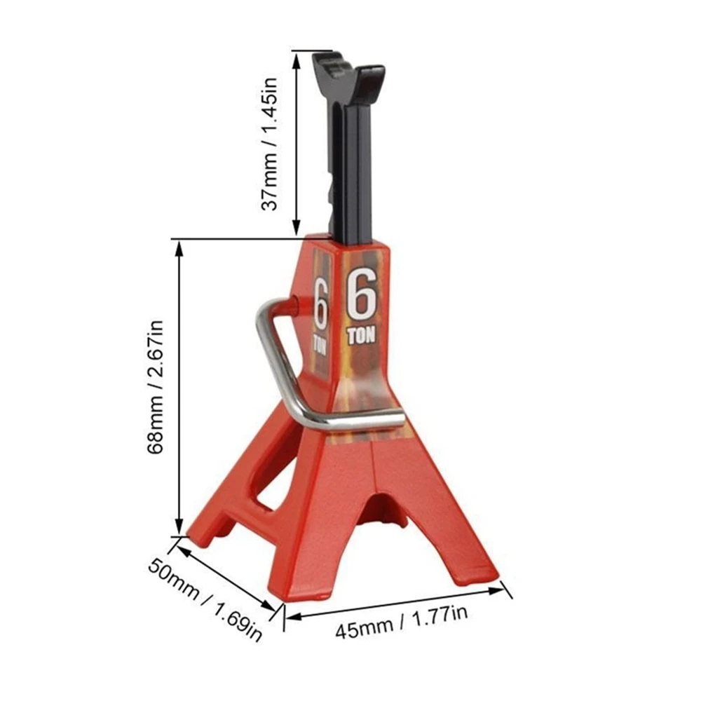 Support de réparation réglable pour 6 vérins à souder, métal recommandé, pour voiture 1/10 RC inoler Axial SCX10 90046 Traxxas TRtage TRX6 D90,1, 4 pièces