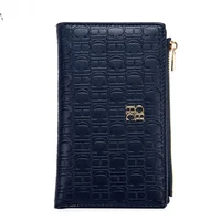 CH Luxury Wallet Card Leather Zipper Letter Printed Short Women's Handbag 2026 Trendy Coin Storage Bag - Image 3