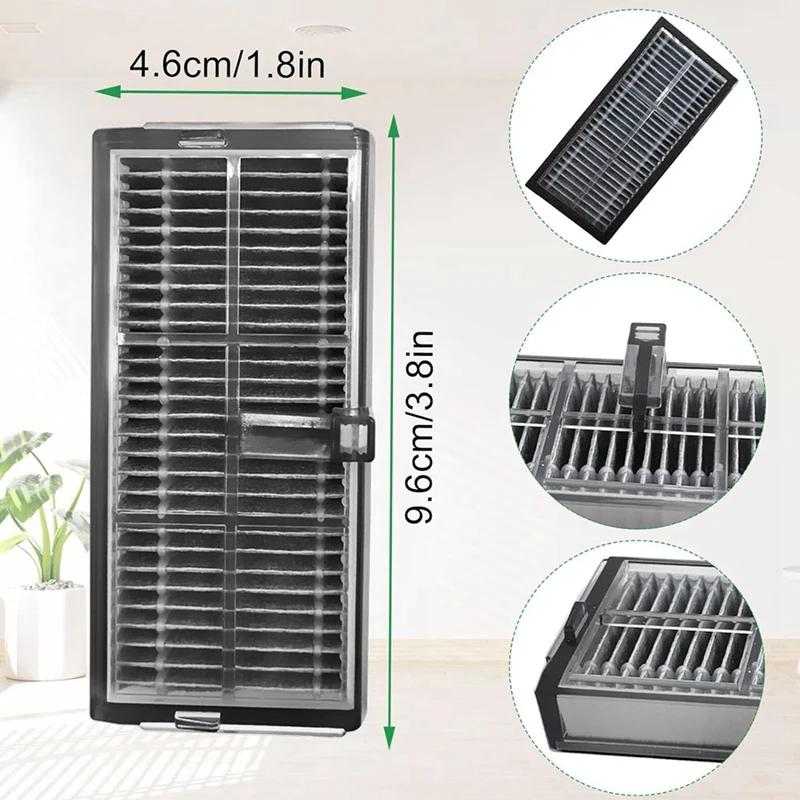 فلتر Hepa لمكنسة كهربائية روبوت ، L10s برو ، حرارة فائقة ، X40 الترا ، X30 الترا ، X30 برو بلس ، X30 برو