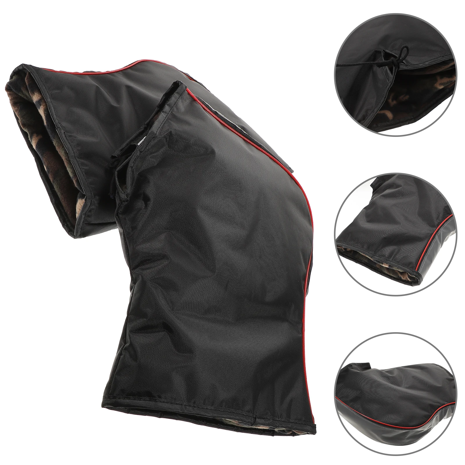 

Winter Gloves Motorcycle Handlebar ATVs Snowmobile Accessories Warm Riding Hand Gloves for Men ATV Handlebar Mitts Reflective