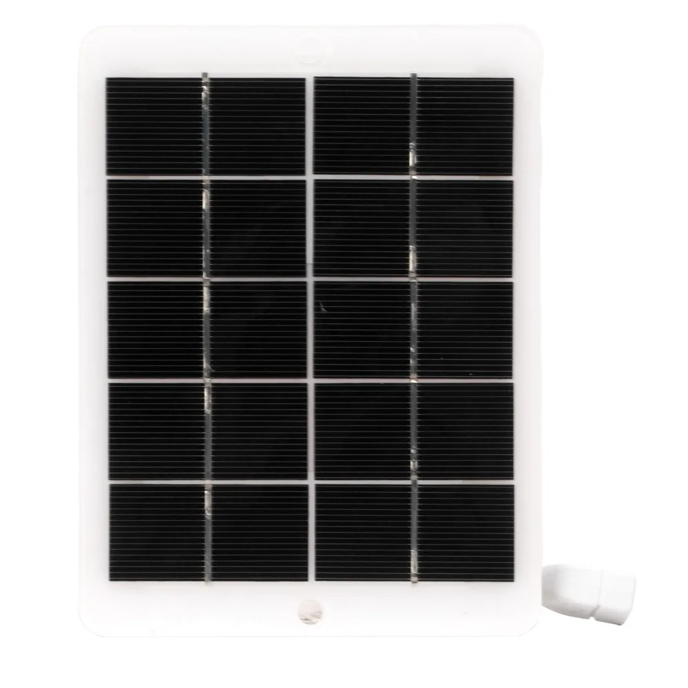 

Durable 3W 5V Solar Water Fountain Pump Auto Shut Off 120L/H Solar Fountain Pump 6 Spray Heads USB Port Solar Pump Outdoor Pond
