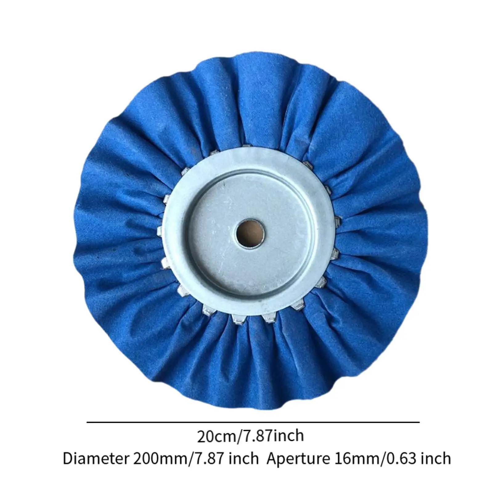 

3Pcs Accessories 8inch Buffing Wheel White Fine Polishing for Bench Grinder Tool Blue Coarse Polishing 4Pcs Polishing Wax