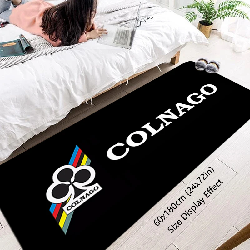 Bicycle Mat Living Room C-Colnago Rugs Foot Carpets Entrance Doormat  Floor Mats Carpet Anti Slip Mat Home Kitchen Hallway Decor