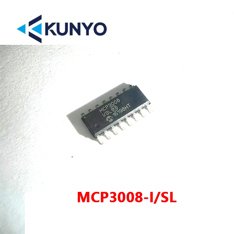 MCP3008 MCP3008-I/SL SOP16 SPI serial interface / analog-to-digital converter chip
