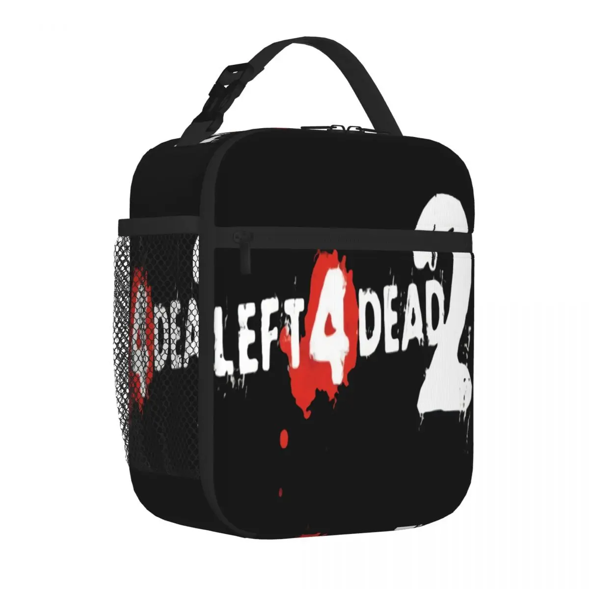 Hot Sale LEFT 4 DEAD 2 LOGO Waterproof Surface Food Cooler Bag Seaside Lunch School Lunch Bag