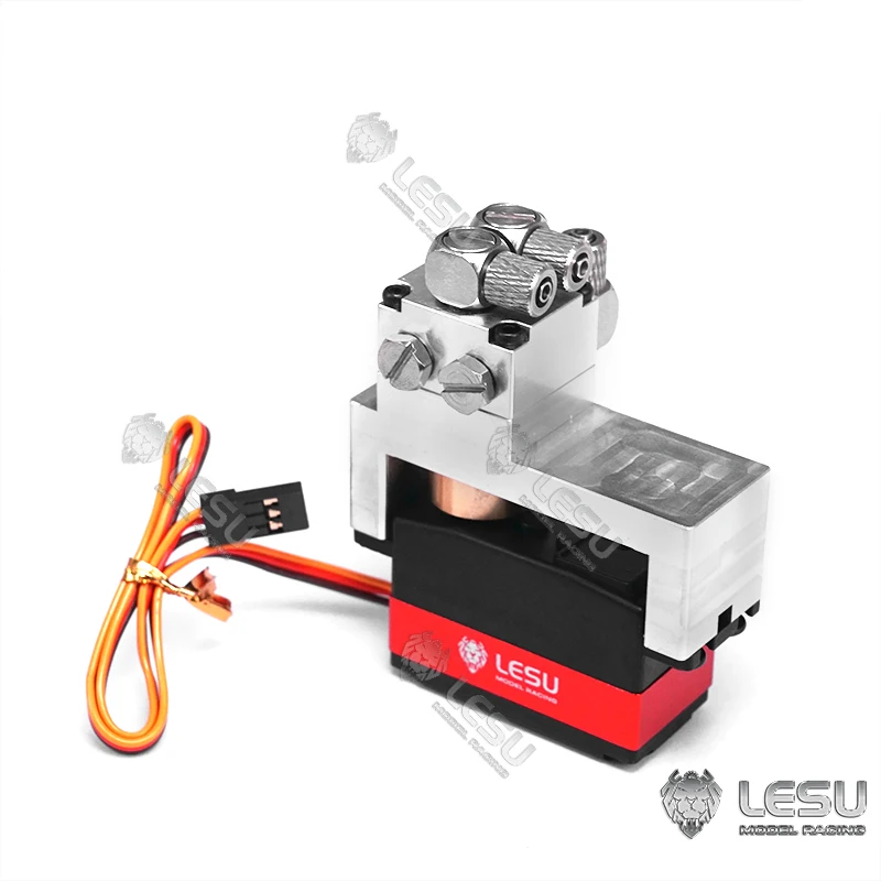 

1/14 LESU Reversing Valve Servo for RC Hydraulic Dump Truck Loader Excavator Remote Control Construction Vehicle Part