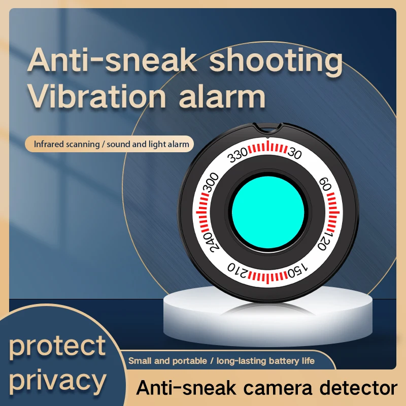 T5 Draadloze Signaal Detector Infrarood Licht Detectie Camera Anti-Diefstal Trilalarm