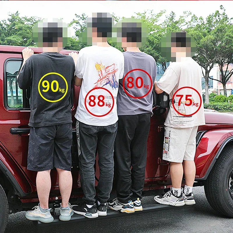 خطوات جانبية كهربائية أوتوماتيكية من سبائك الألومنيوم لوحة تشغيل كهربائية لرانجلر JK 2 باب صحارى روبيكون 2008-2017 #3