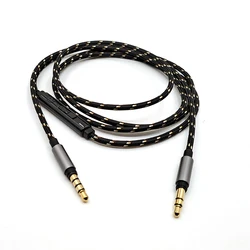 For SONY Philips B&O Audio Technica MDR-1A 1000XM3 MSR7 SHP9500 SHP9600 X2HR SR3 SR5 H2 Earphone Replaceable 3.5mm Upgrade Cable