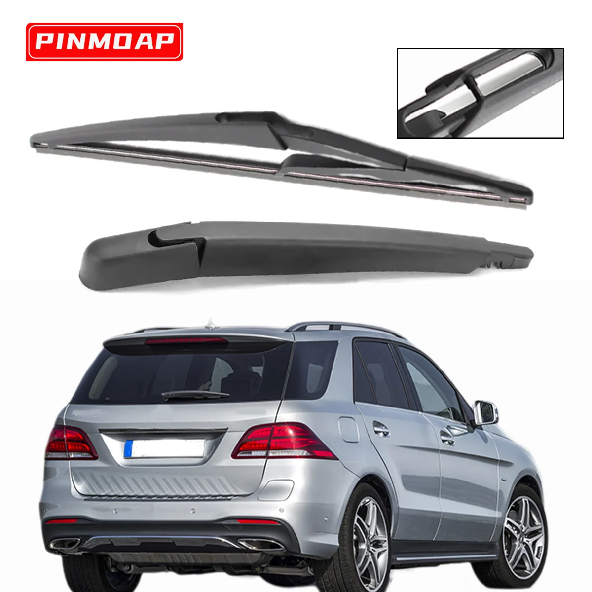  Hinten Wischer Arm Klinge Set Für Mercedes-Benz ML M GLE Klasse W164 W166 2005-2019 ML350 ML500 Windschutzscheibe fenster Auto Zubehör