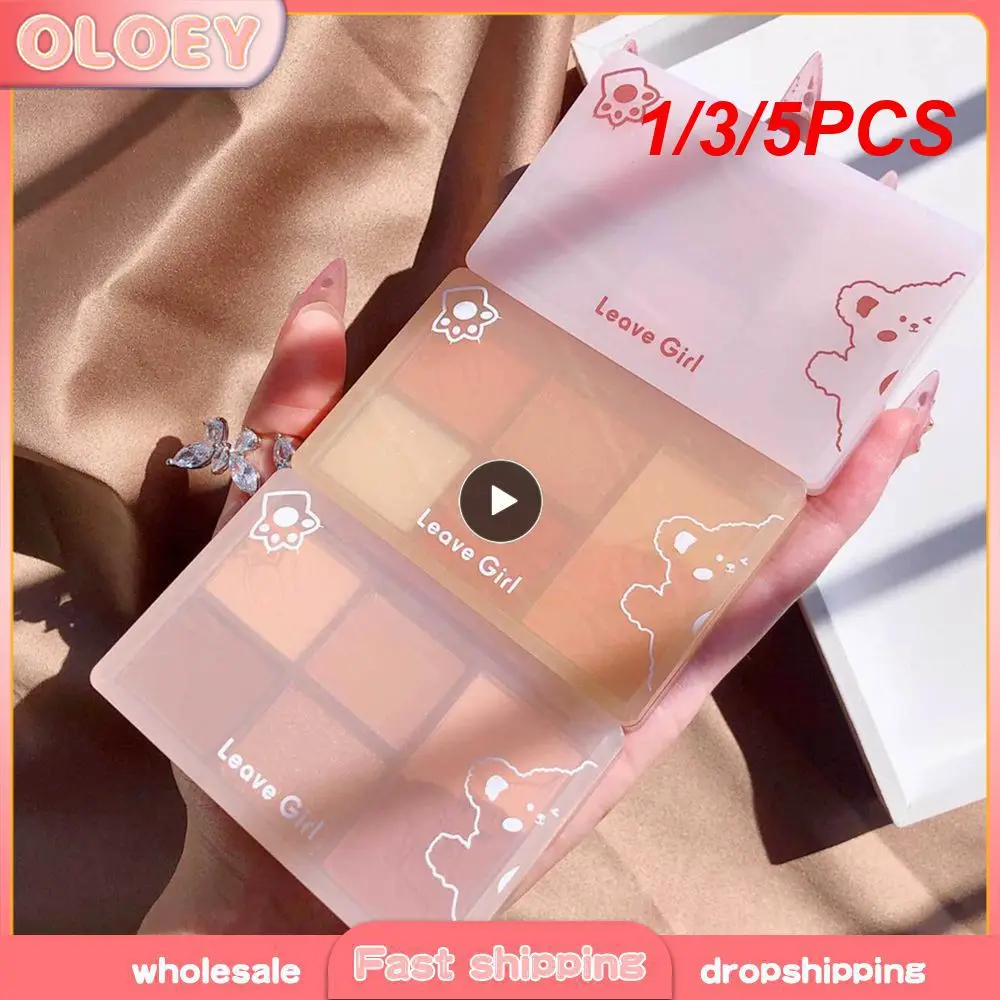 1/3/5PCS Health & Beauty Suitable All Skin Tones All-in- Palette For C Lovely Lasting Smudge-proof Eyeshadow Palette