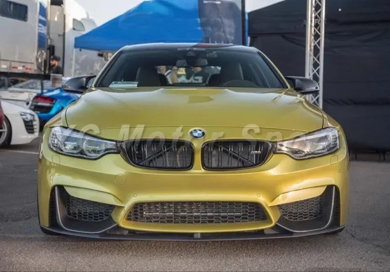 

Car Accessories Carbon Fiber MP Style Front Lip Fit For 2014-2015 F80 M3 F82 M4 Front Bumper Splitter