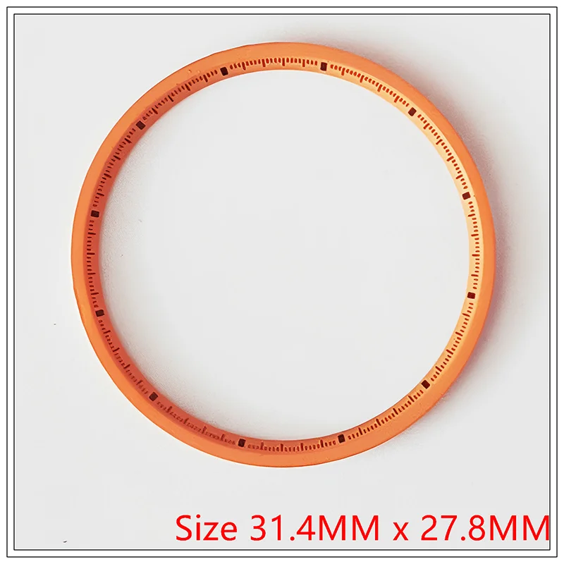 31.4x27.8mm Watch Plastic Chapter Ring Chapter Ring Replacement