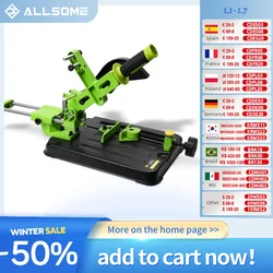 Universal Angle Grinder Stand Angle Grinder Holder Woodworking Tool DIY Cut Stand Grinder Support Dremel Power Tools Accessories