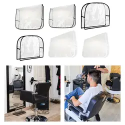 Chair Back Cover Transparent Sturdy Hairdressing Waterproof Styling Chair Professional for Beauty Center SPA Salon Barbershop